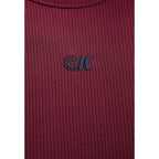 Langes Modal-Kleid Bordeaux