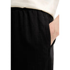 Black Cotton Joggers (Workout Pants)