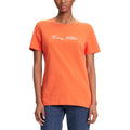 Orange Recycled Cotton T-Shirt
