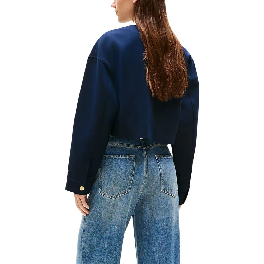Blazer in Blue Viscose