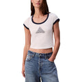 Weiße Baumwoll-Tanktops
