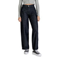 Blue Cotton Bootcut Jeans