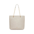 Beige Polyethylen-Handtasche