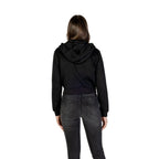 Black Polyester Hoodie