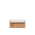 Clutch Bag aus beigem Polyethylen