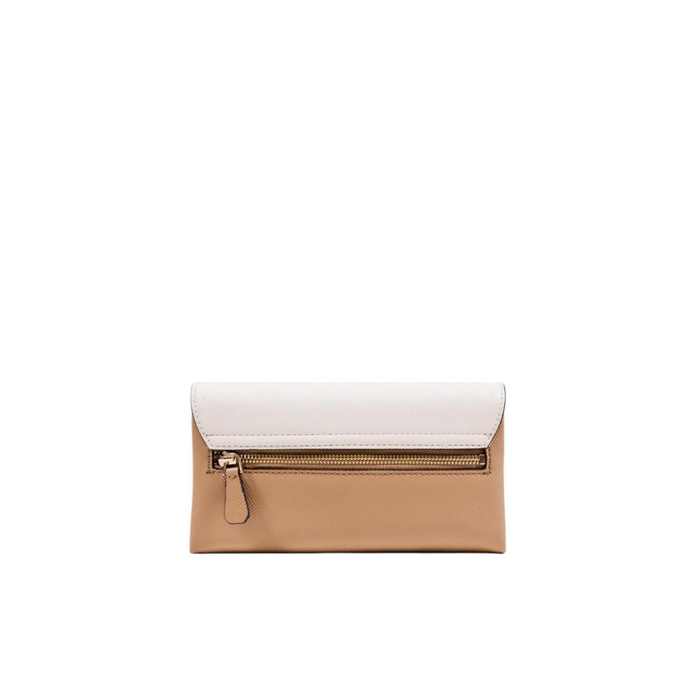 Clutch Bag aus beigem Polyethylen