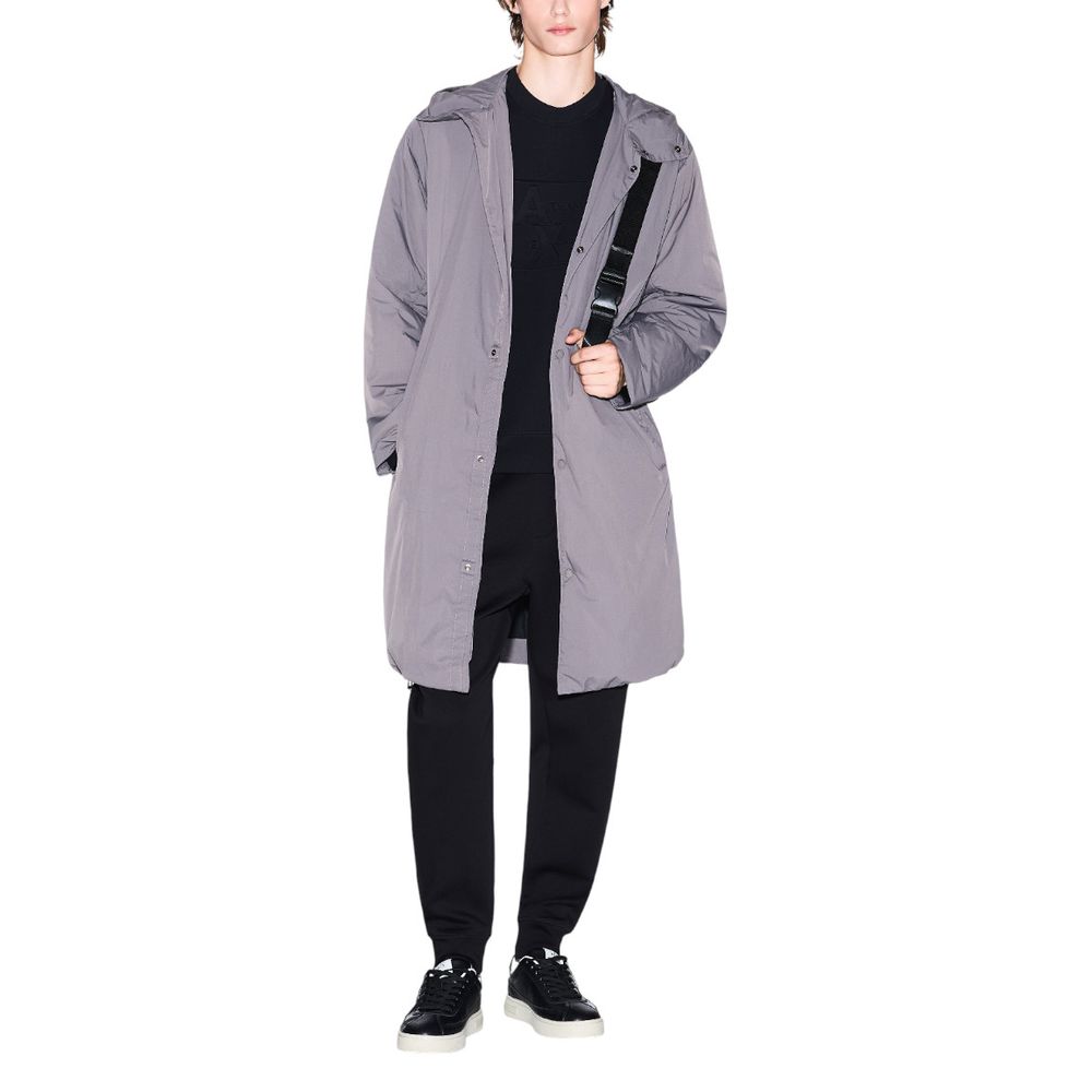Schwarzes Baumwollsweatshirt