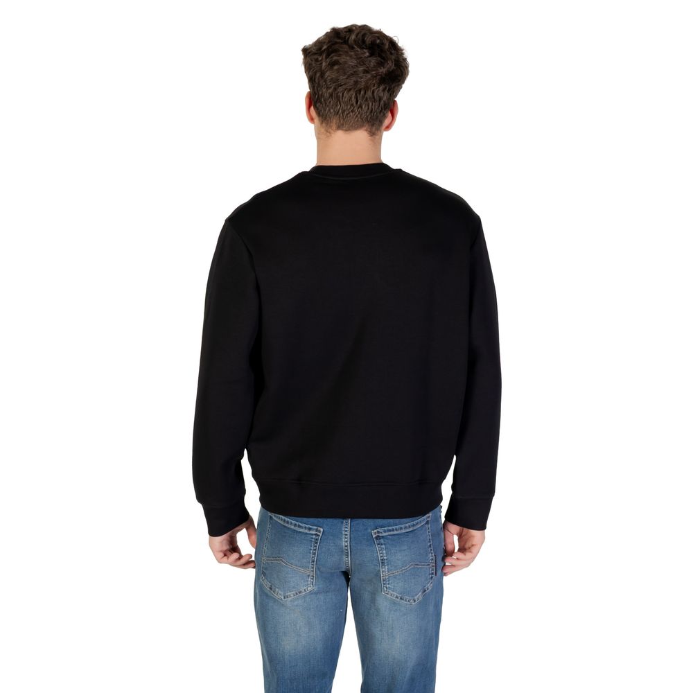 Zweifarbiger Baumwollpullover