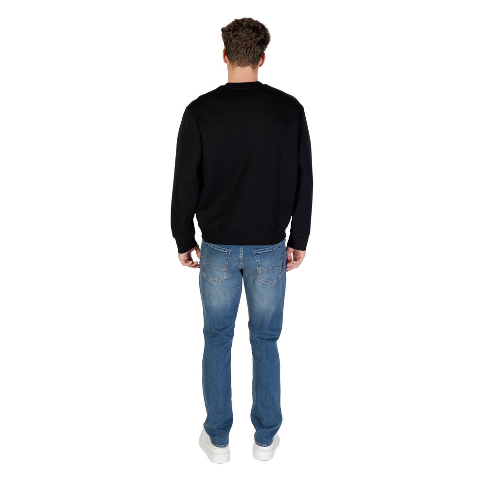 Zweifarbiger Baumwollpullover