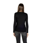 Black Cotton Long Sleeve T-Shirt