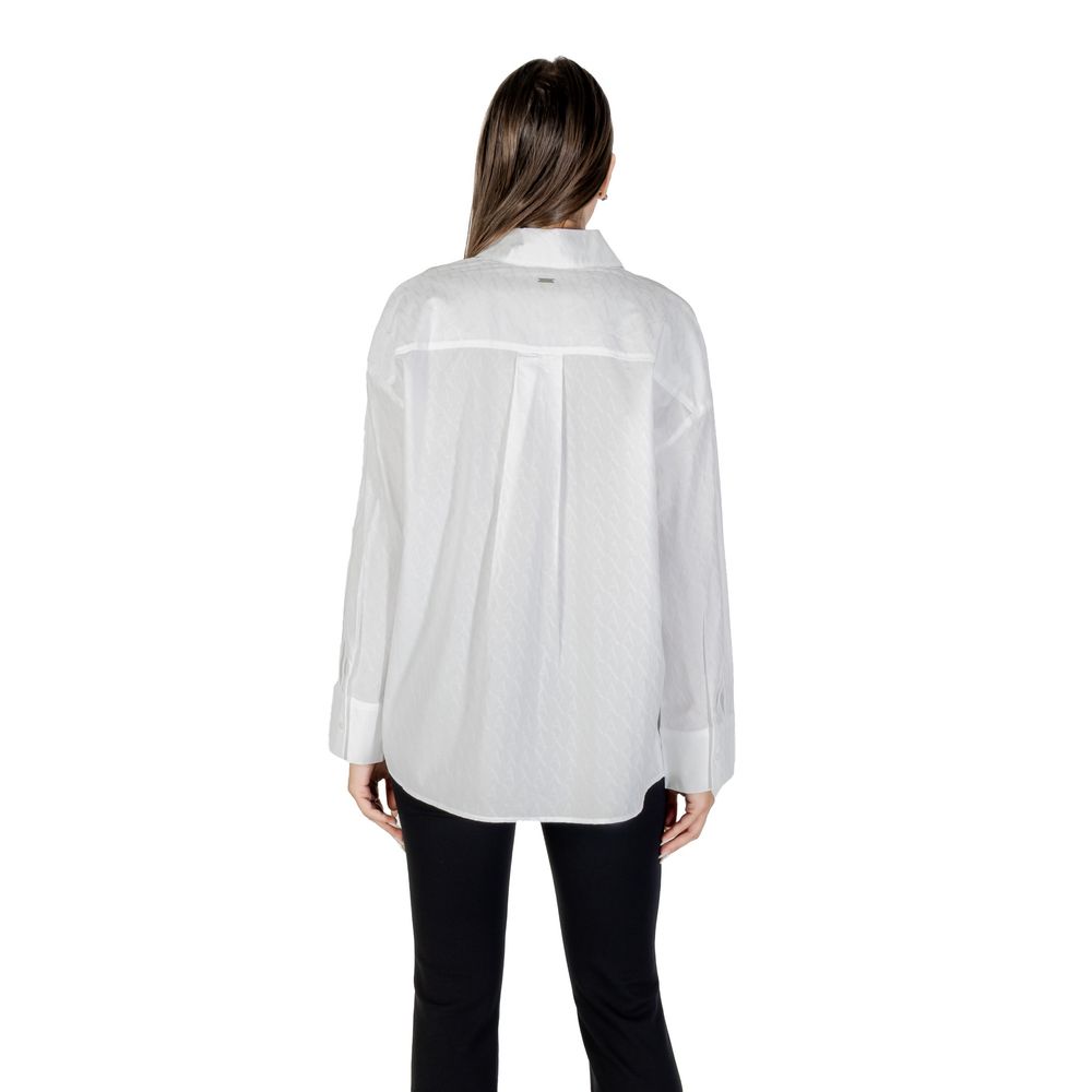 Camicetta in cotone bianco