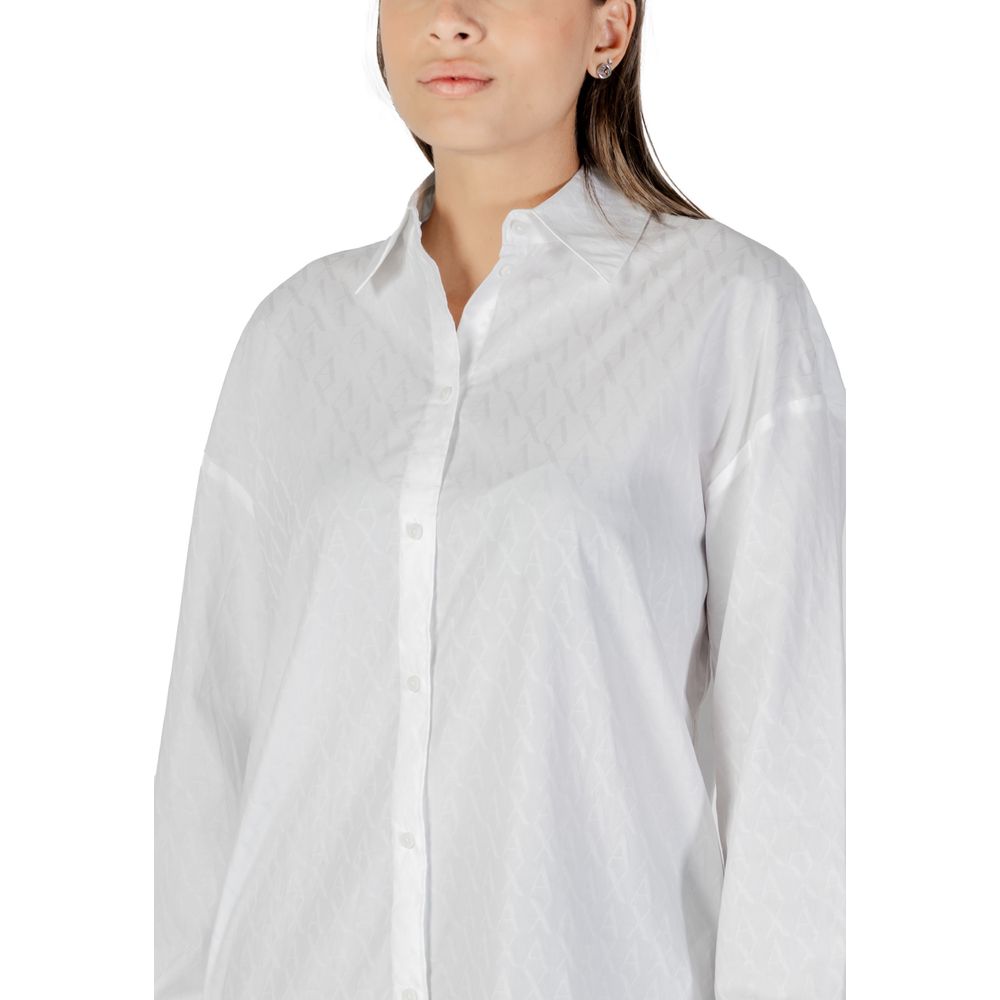 Camicetta in cotone bianco