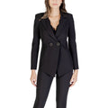 Black Polyester Blazer