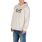 Black And White Cotton Hoodie