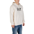 Black And White Cotton Hoodie