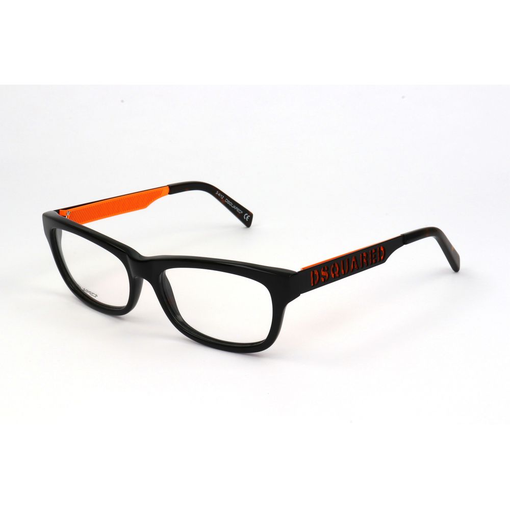 Schwarze Azetatbrille