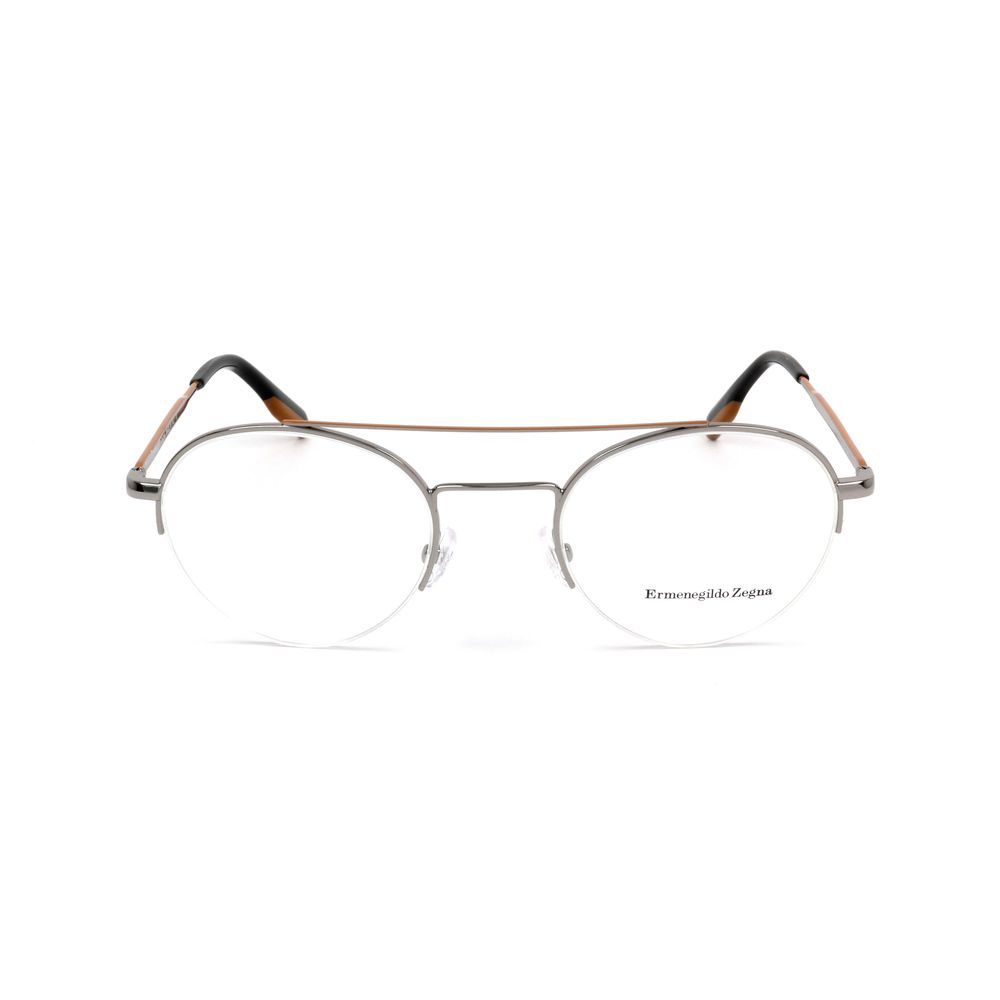Graue Metallbrille (Fassungen)