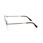 Graue Metallbrille (Fassungen)