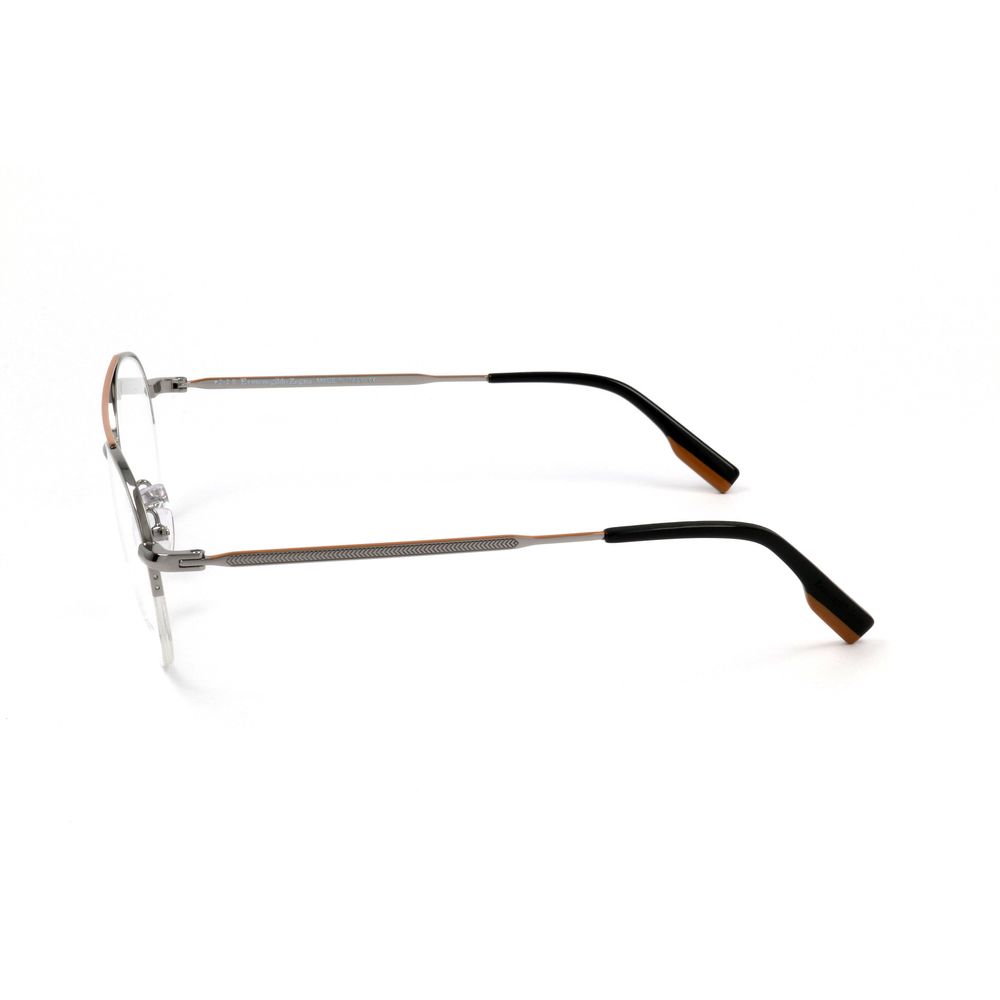 Graue Metallbrille (Fassungen)