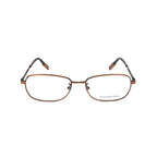 Braune Metallbrille