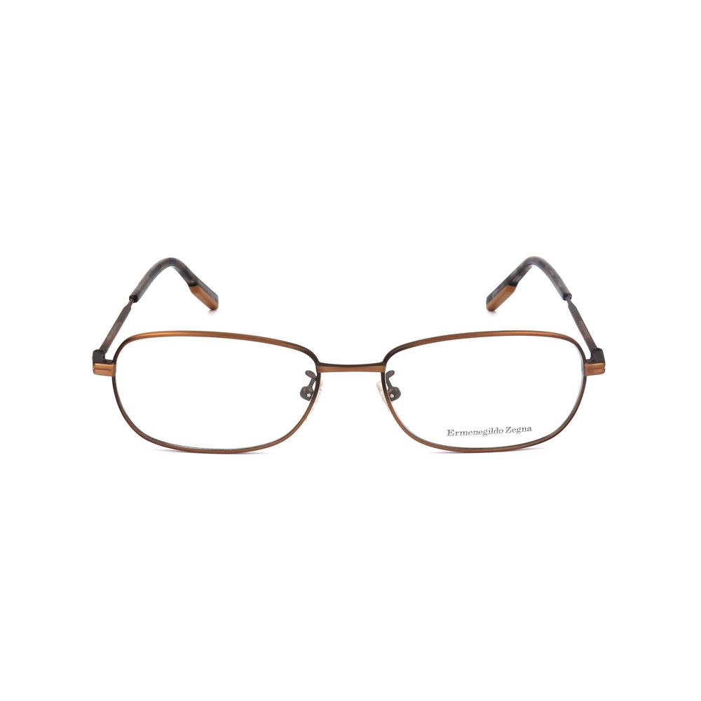 Braune Metallbrille