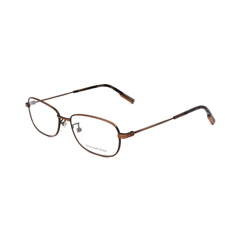 Braune Metallbrille