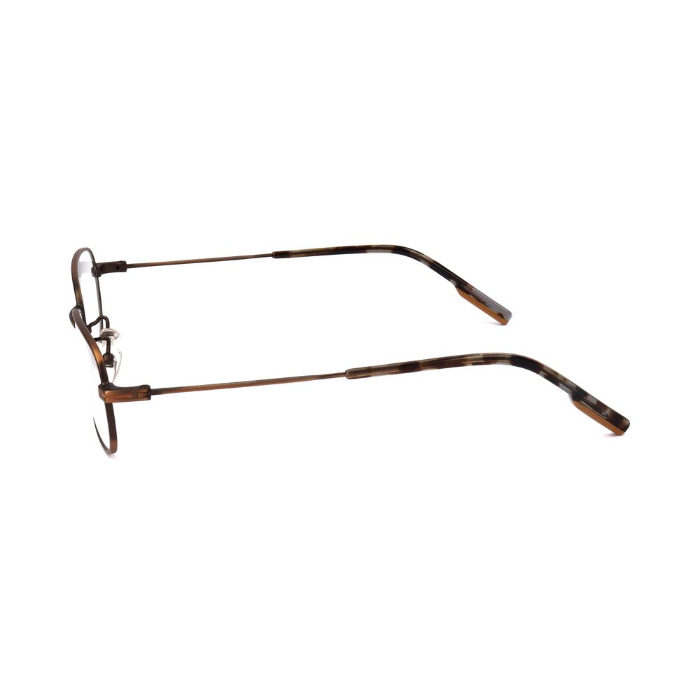 Braune Metallbrille