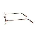 Braune Metallbrille