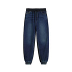 Blaue Jogginghose aus Baumwolle