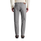 Gray Cotton Skinny Pants