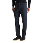Blue Cotton Skinny Jeans