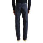Blue Cotton Skinny Jeans