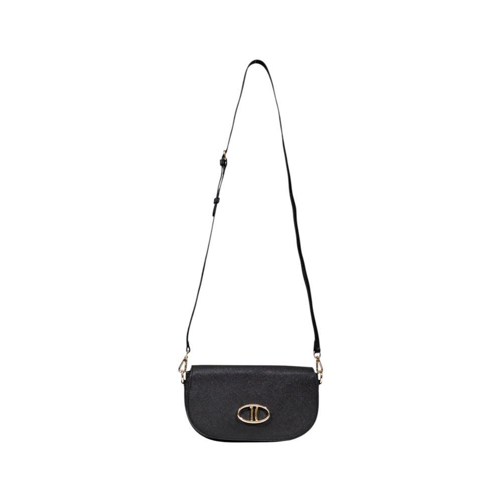 Borsa a mano in Pvc Nero