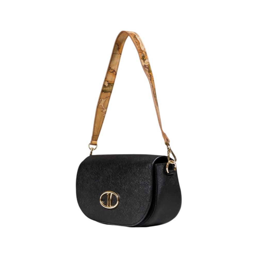 Borsa a mano in Pvc Nero