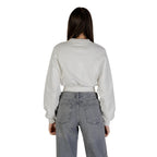 Cream Recycled Cotton Sweatshirt