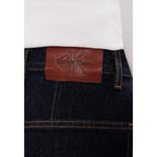 Blue Cotton Mom Jeans