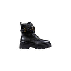 Black Leather Ankle Boots