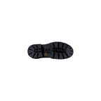 Black Leather Platform Pumps