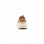 Beige Suede Leather Clogs