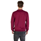 Bordeaux Baumwoll-Sweatshirt