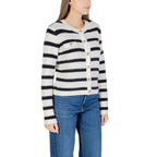 White Marabou Cardigan