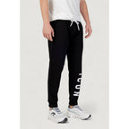 Schwarze Baumwoll-Jogginghose (Trainingshose)