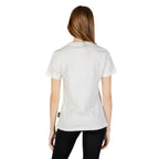 T-Shirt in crema di cotone