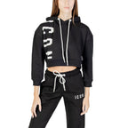 Black Cotton Hoodie