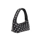 Schwarze Polyethylen-Handtasche