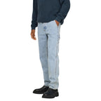Blue Cotton Relaxed Fit Jeans