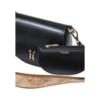 Black Leather Handbag
