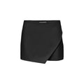 Black Polyester Shorts