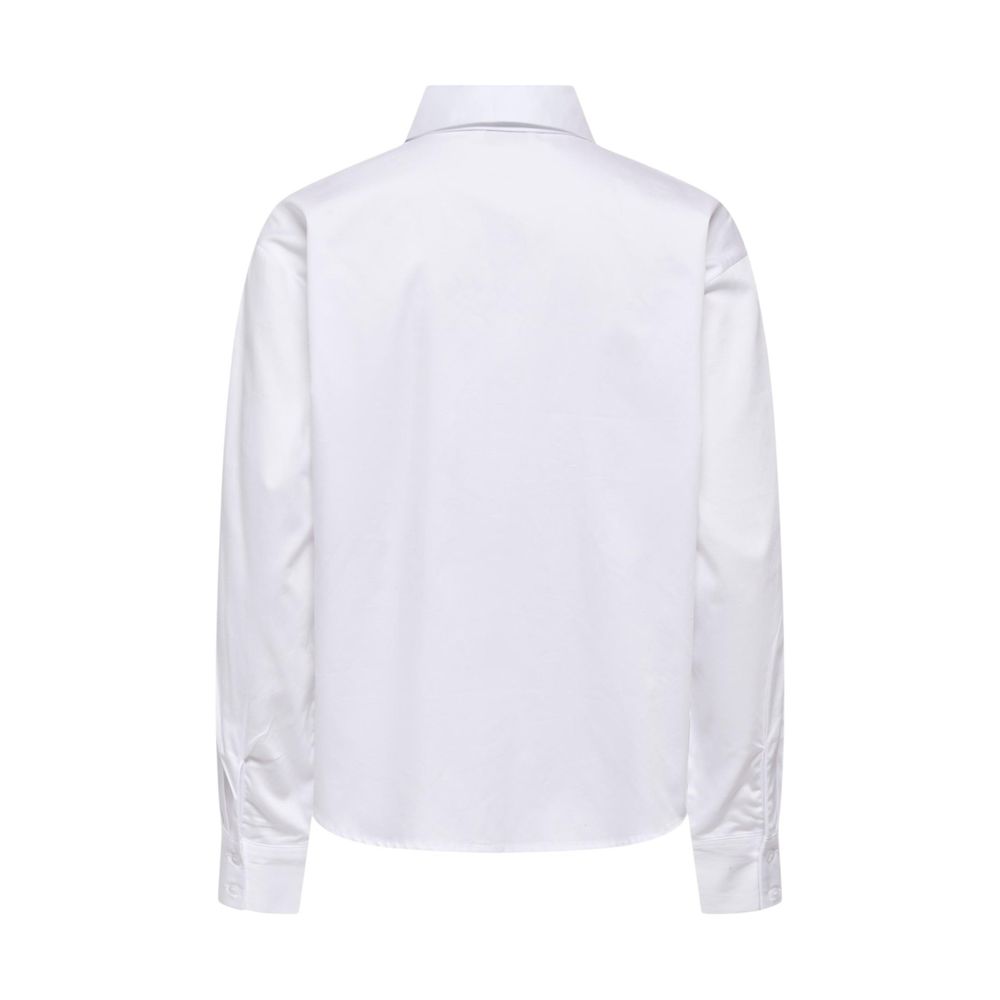 Camicetta in cotone bianco