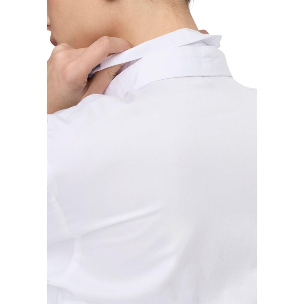 Camicetta in cotone bianco